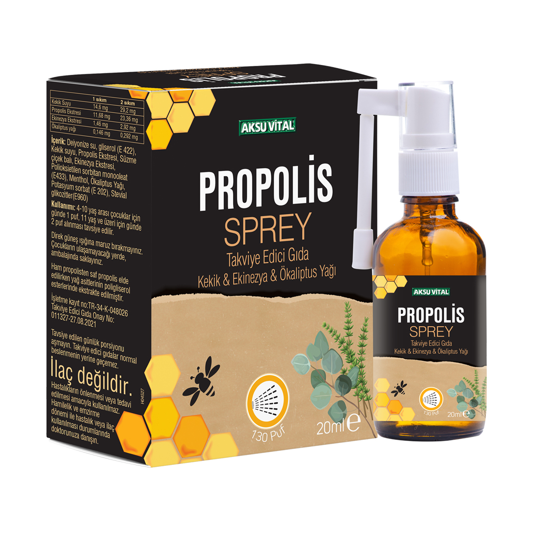 Propolisli Boğaz Spreyi 20ml