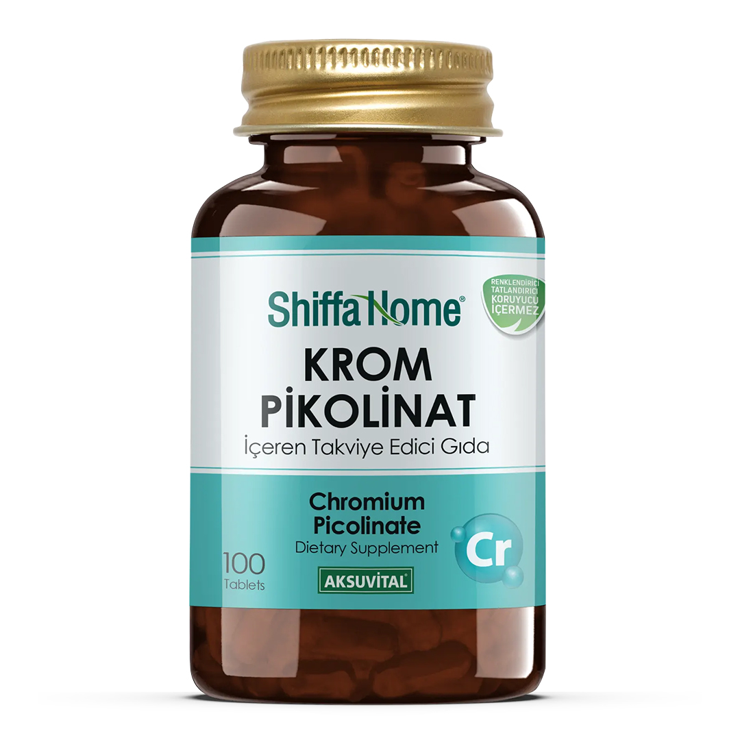 Krom Pikolinat 100 Tablet