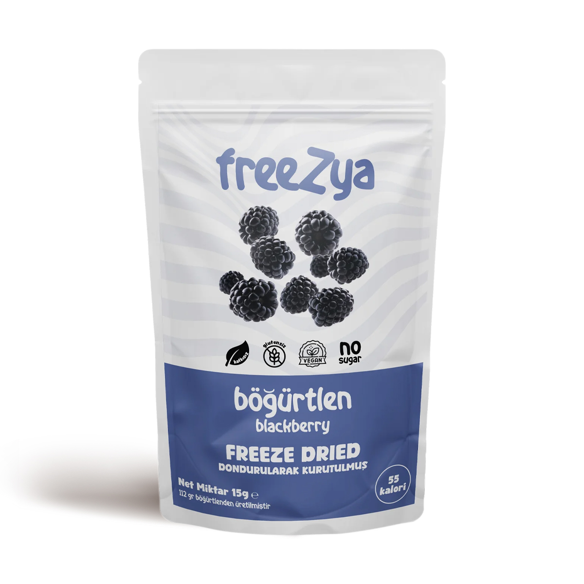 Freezya Dondurularak Kurutulmuş Bögürtlen - 15 Gr