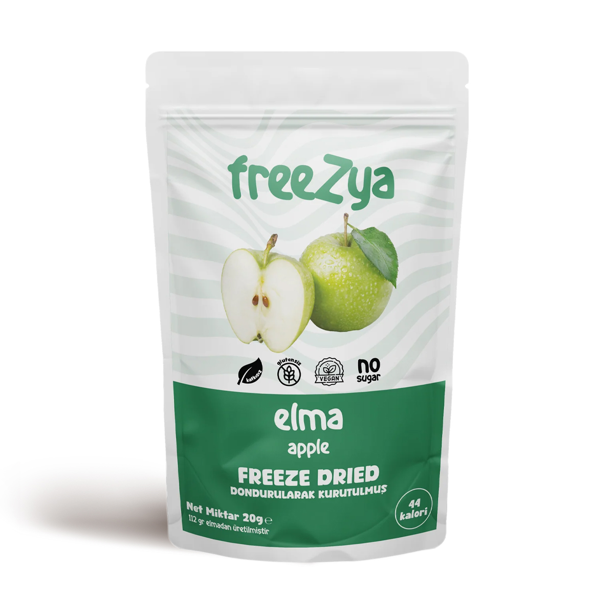 Freezya Dondurularak Kurutulmuş Elma - 20 Gr