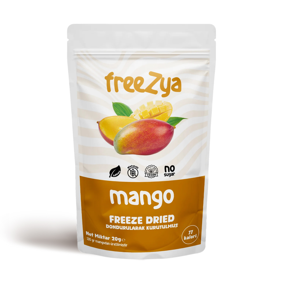 Freezya Dondurularak Kurutulmuş Mango - 20 Gr