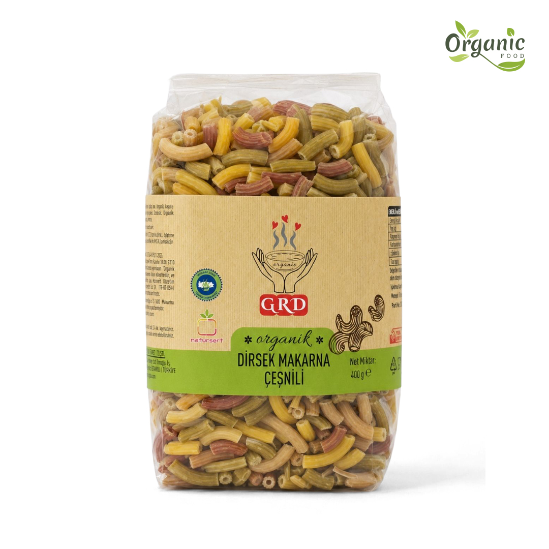 Organik Dirsek Makarna - Çeşnili